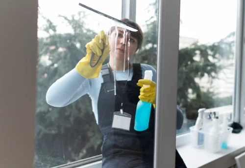 Nettoyage de vitres intérieures et extérieures à Menglon